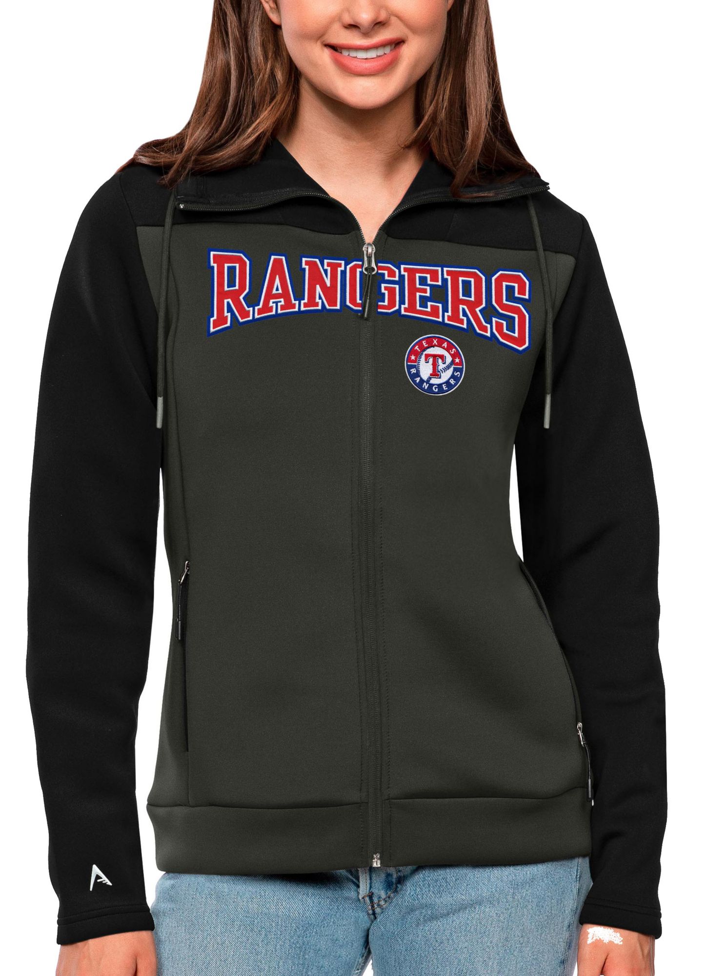 Antigua Women's Texas Rangers Protect Jacket