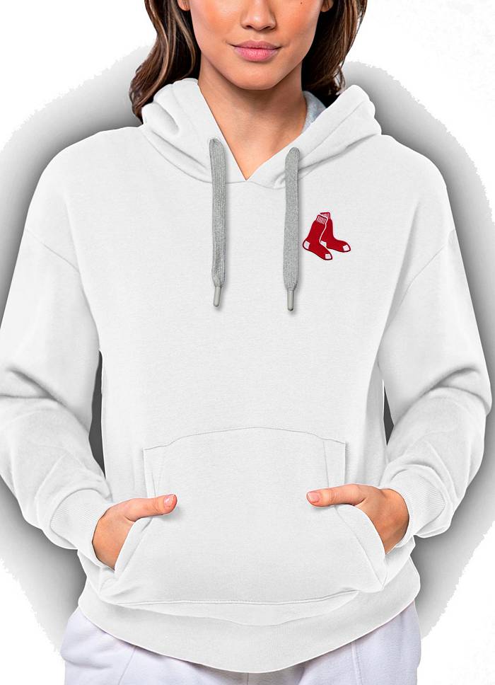 MLB Men's Boston Red Sox Nike Gray Cooperstown Collection Hybrid Pullover  Hoodie