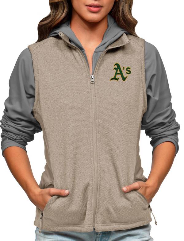 Antigua Women's Houston Astros Oatmeal Course Jacket