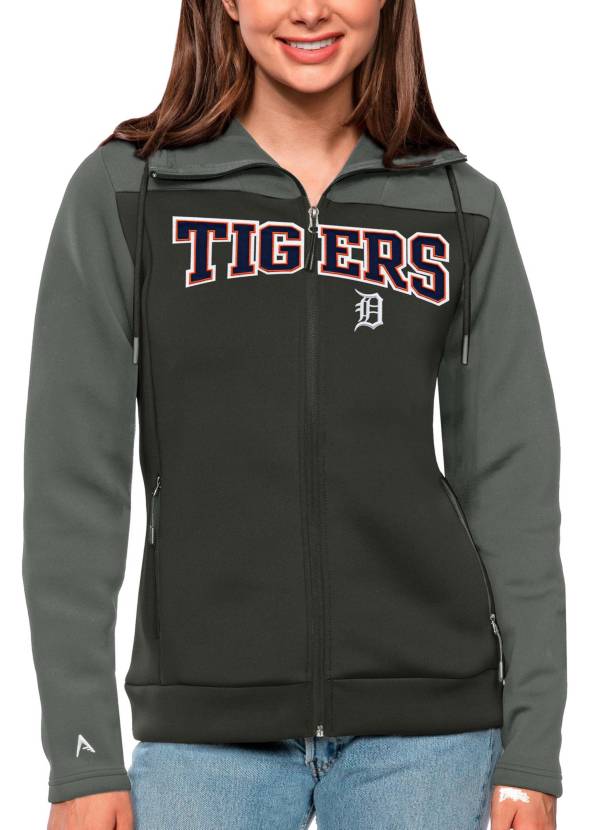 47 Women's Detroit Tigers Cream Retro Daze 3/4 Raglan Long Sleeve T-Shirt