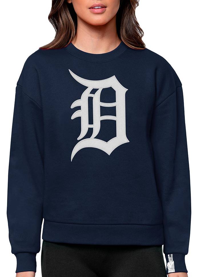 Detroit Tigers Women's Script V-Neck T-Shirt