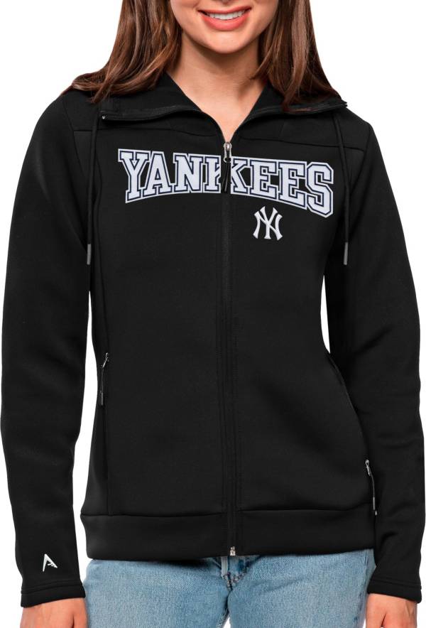 Men's Nike Navy/White New York Yankees Cooperstown Collection V-Neck Pullover Windbreaker, XL