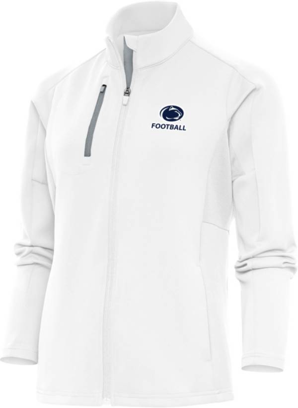 Antigua Women's Penn State Nittany Lions Football White Generation 1/4 Zip Pullover product image