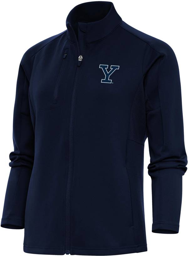 Antigua Women's Yale Bulldogs Yale Blue Generation Full Zip Jacket
