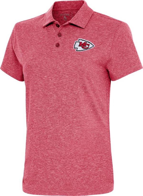 Antigua Apparel / Women's Kansas City Chiefs Tribute Sleeveless Red  Performance Polo