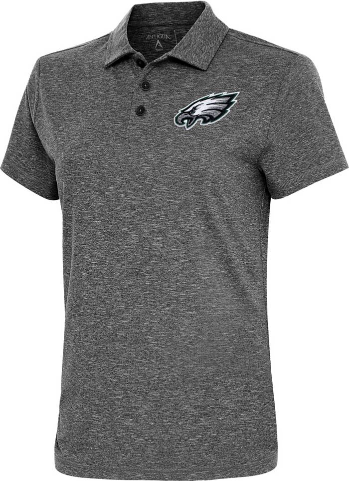 New Era Women's Philadelphia Eagles Space Dye Glitter Green T-Shirt