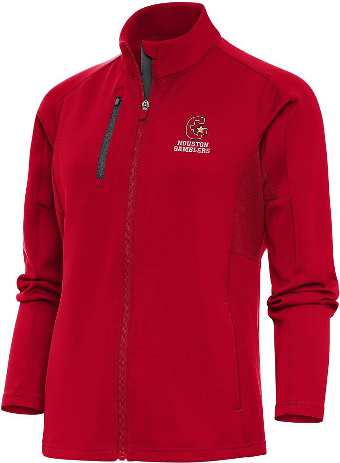 Dick's Sporting Goods Antigua Women's Houston Astros Revolve Orange  Full-Zip Jacket