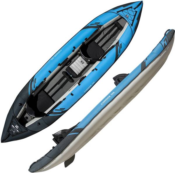 AquaGlide Chinook 120 Tandem Inflatable Kayak with Pump product image