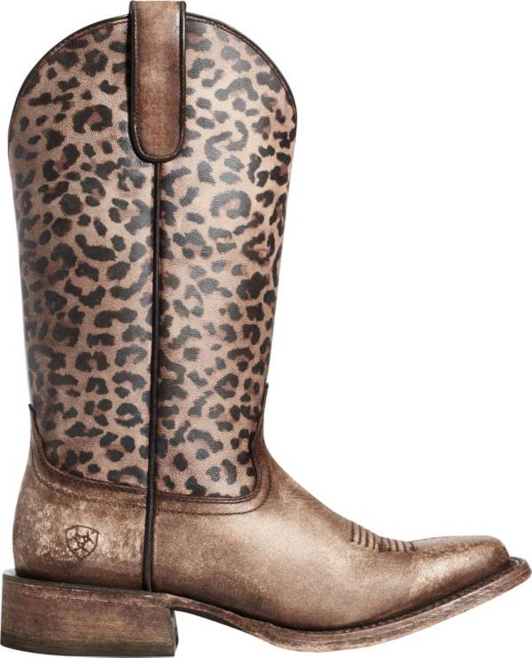 Cheetah hotsell ariat boots