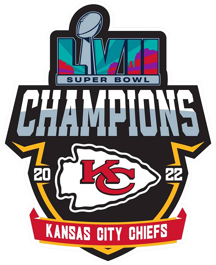 Men's New Era Red Kansas City Chiefs Super Bowl LVII Champions
