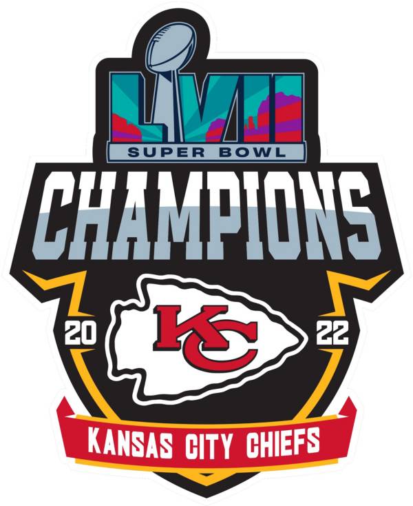 Authentic Street Signs Super Bowl LVII Champions Kansas City Chiefs 12''  Steel Logo | Dick's Sporting Goods