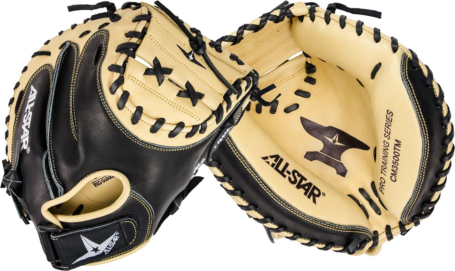 All-Star 33.5” Anvil Weighted Catcher's Training Mitt product image