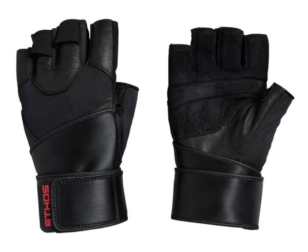 Leather lifting online gloves