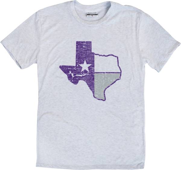 Where I'm From Men's Fort Worth White Flag State T-Shirt product image