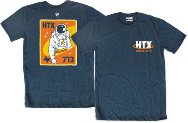 Where I'm From Houston Navy Spaceman 2side T-Shirt product image