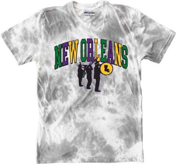 Where I'm From New Orleans Tie Dye T-Shirt product image