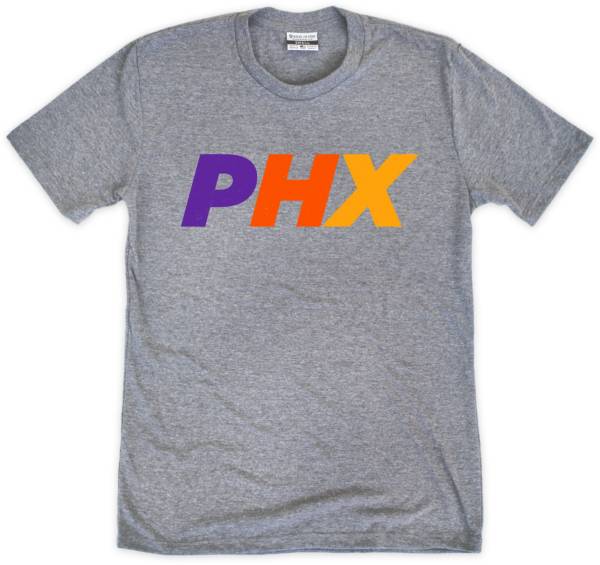 Where I'm From Phoenix Block Grey T-Shirt product image
