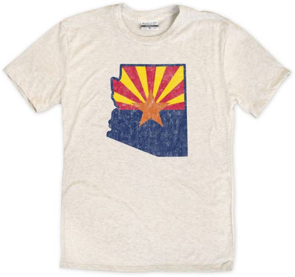 Where I'm From Arizona State Fill Oatmeal T-Shirt product image