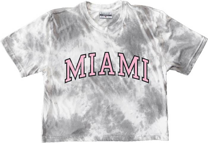 Adidas Miami Crop Tee White L - Womens Training T Shirts
