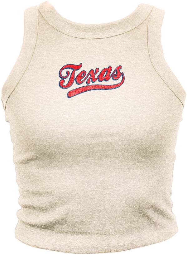 Where I'm From Texas Oatmeal Script Tanktop product image