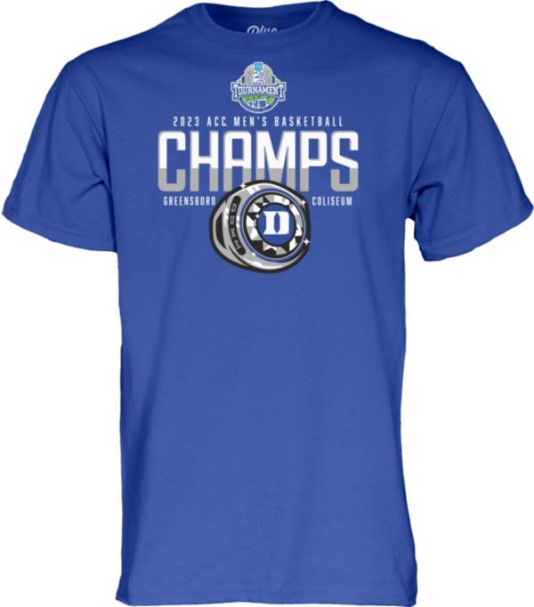 Blue 84 Duke Blue Devils 2023 Men's Basketball ACC Conference Champions Locker Room T-Shirt product image