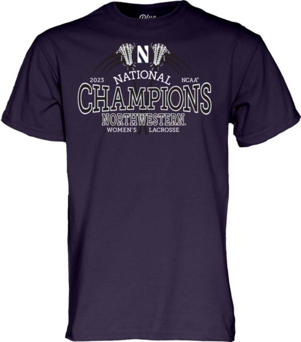 Blue 84 Northwestern Wildcats 2023 NCAA Women's Lacrosse Champions T-Shirt product image