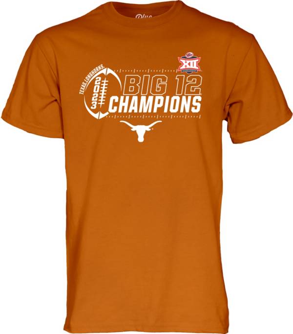 Blue 84 Adult Texas Longhorns 2023 Big 12 Champions T-Shirt product image