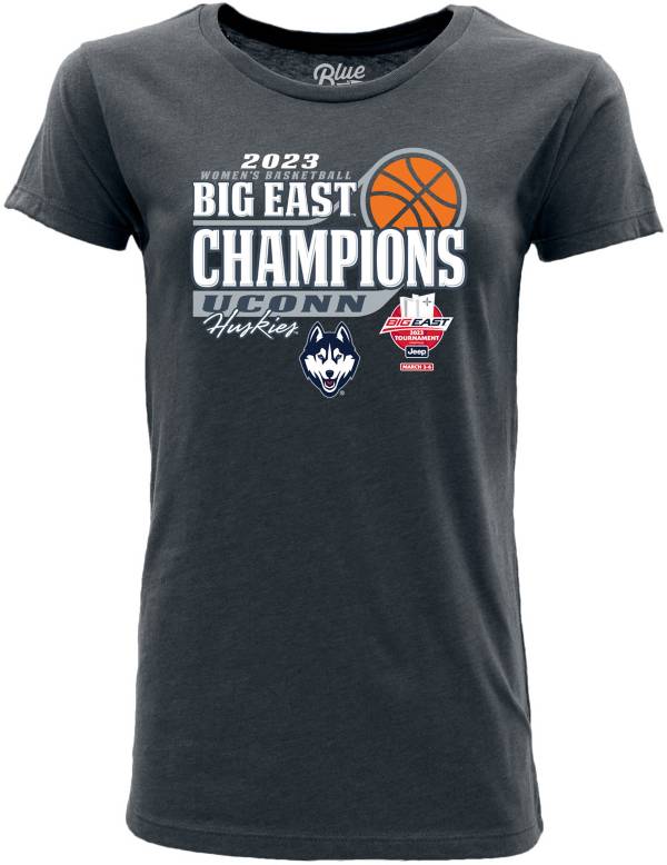 Blue 84 Women's UConn Huskies 2023 Women's Basketball Big East Conference Champions Locker Room T-Shirt product image