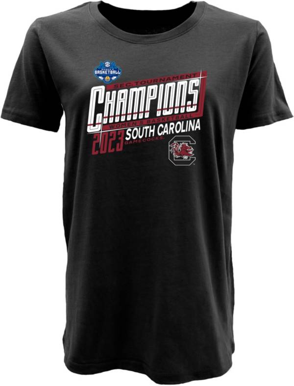 Blue 84 Women's South Carolina Gamecocks 2023 Women's Basketball SEC Conference Champions Locker Room T-Shirt product image