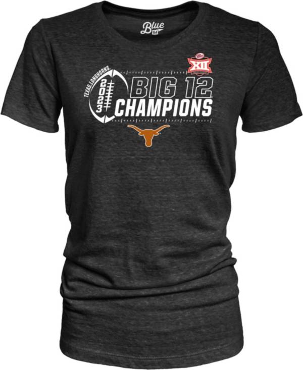 Blue 84 Women's Texas Longhorns 2023 Big 12 Champions T-Shirt product image