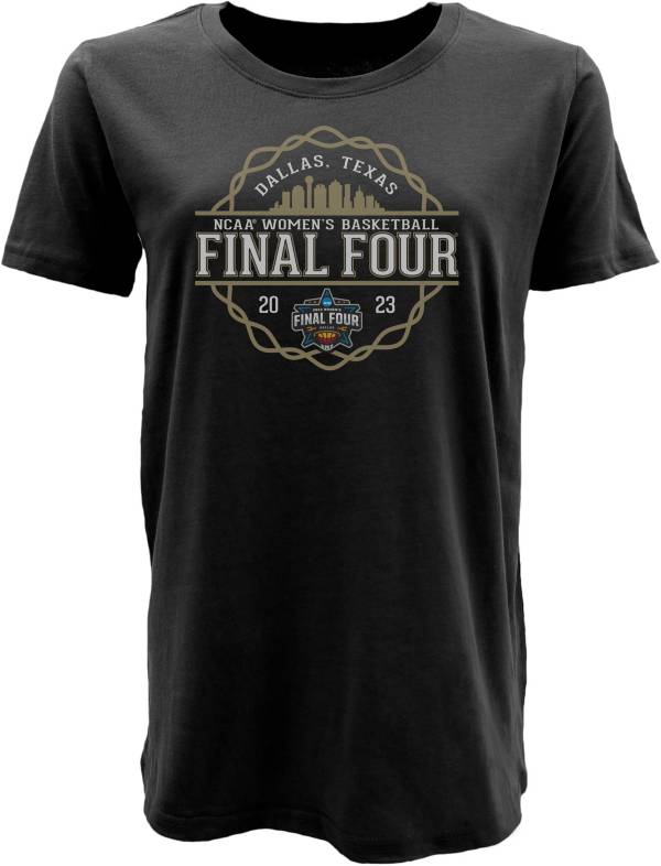 Blue 84 Women's NCAA 2023 Women's Basketball March Madness Final Four Last Lines Black T-Shirt product image