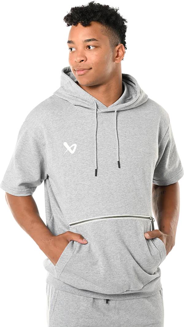 Fleece Short Sleeve Hoodie