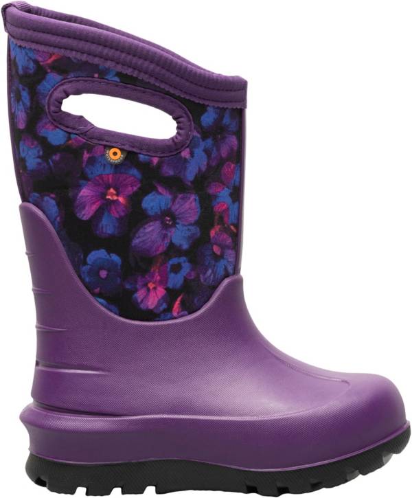 Bogs Kids' Neo-Classic Petals Waterproof Winter Boots product image