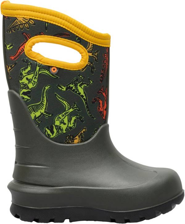 Bogs Kids' Neo-Classic Super Dino Waterproof Winter Boots product image