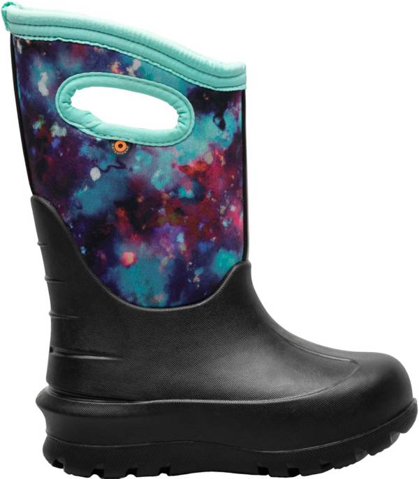 Bogs Kids' Neo-Classic Sparkle Space Waterproof Winter Boots product image