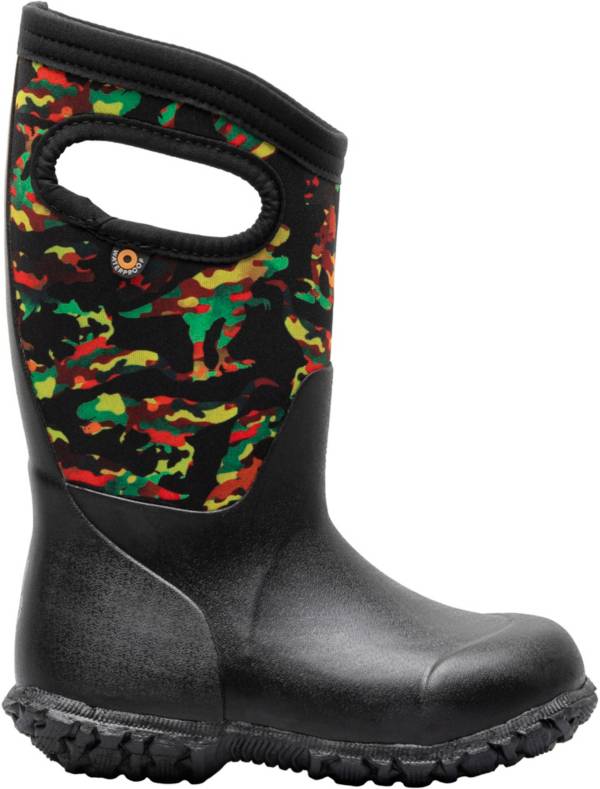 Bogs Kids' York Camo Dino Waterproof Winter Boots product image