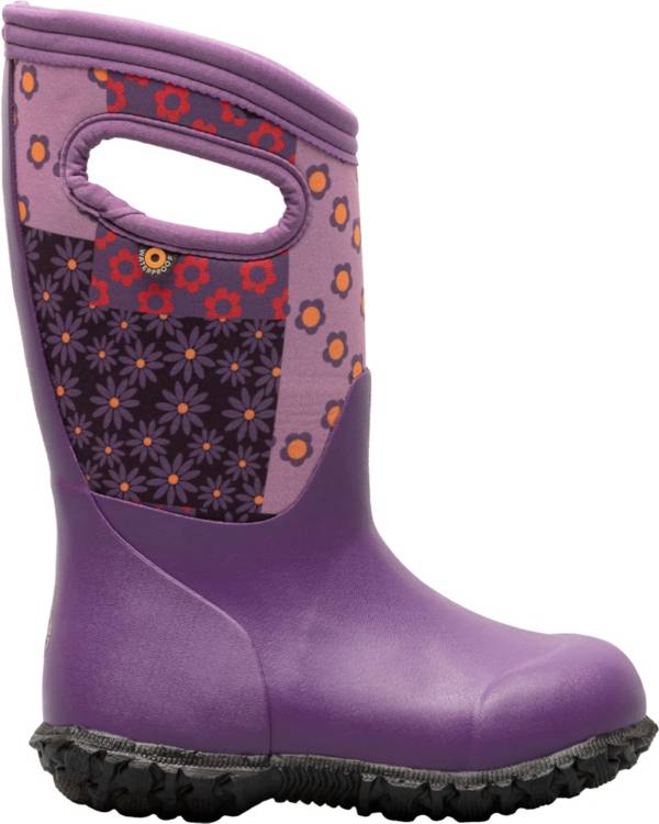 Bogs Kids' York Patchwork Floral Waterproof Winter Boots product image