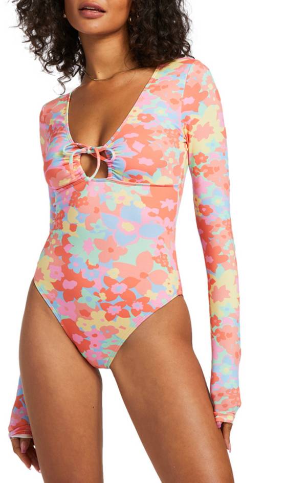 Long sleeve cheap swimsuit billabong