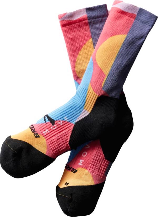 Brooks Empower Her Ghost Crew Socks product image