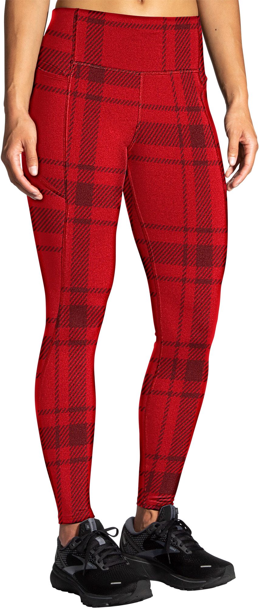 Brooks Women's Plaid Moment Tights