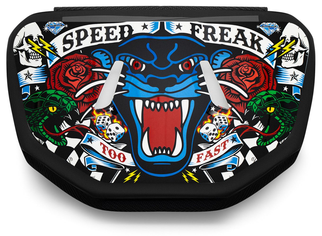 Battle Adult Speed Freak Football Back Plate product image