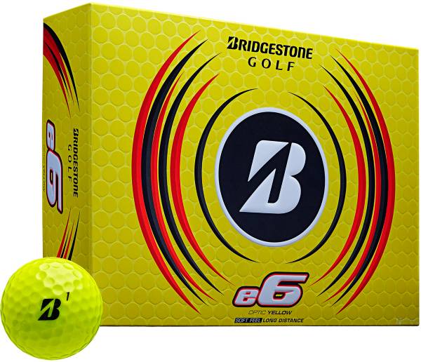 Bridgestone 2023 e6 Soft Yellow Golf Balls product image