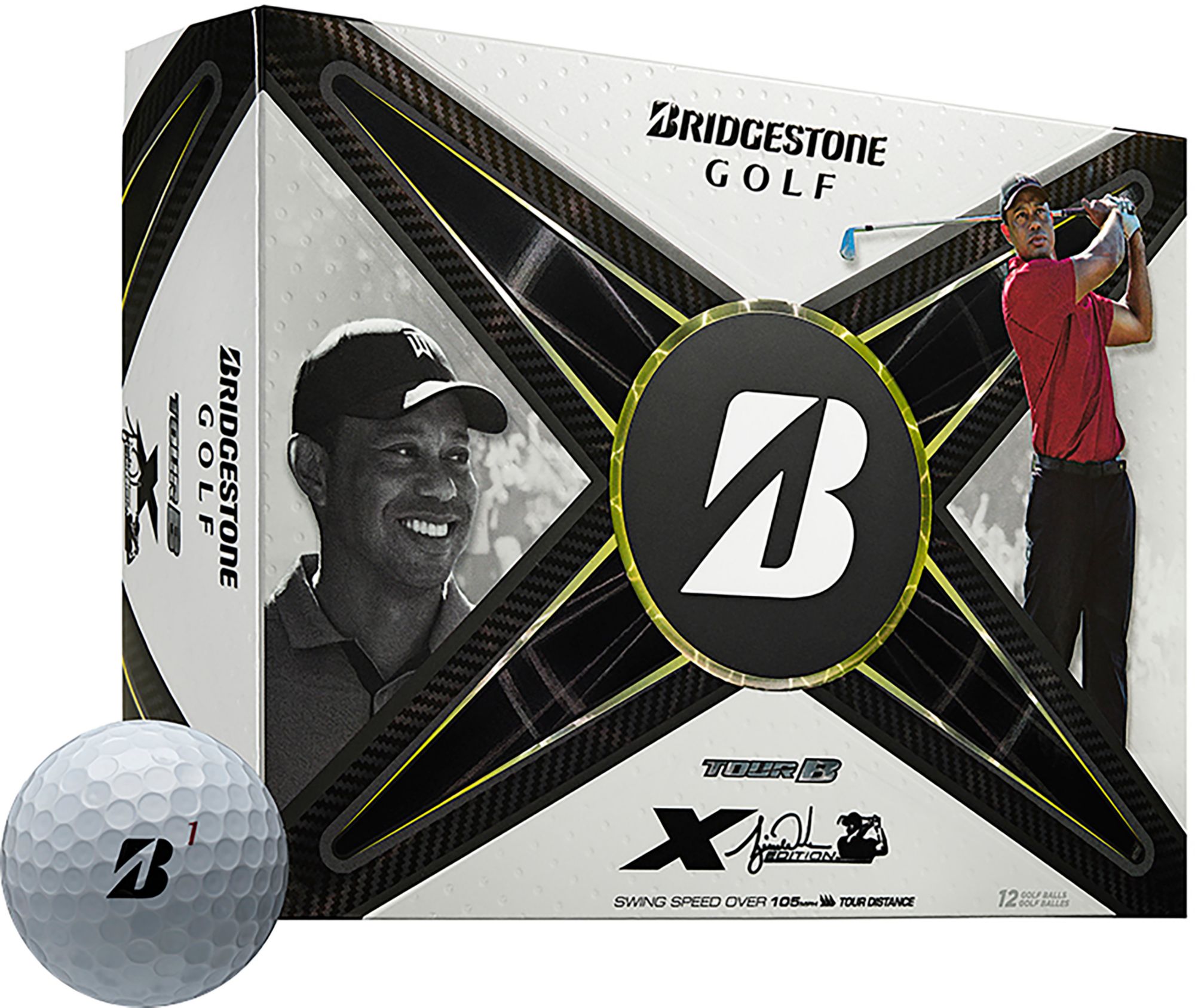 Bridgestone 2024 Tour B X Tiger Golf Balls