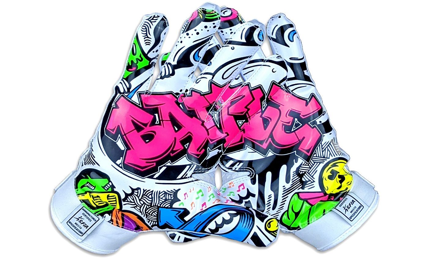 Battle youth football gloves clearance