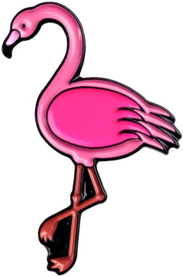 Pins & Aces Flamingo Ball Marker Golf Galaxy