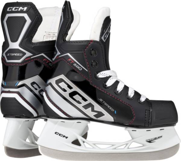 wimper Schuine streep rand CCM JetSpeed FT680 Ice Hockey Skates - Youth | Dick's Sporting Goods