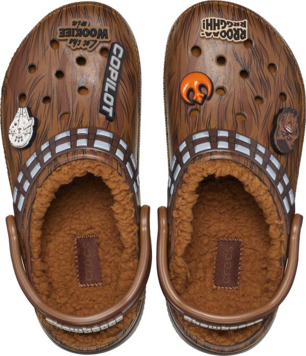 Leather top outlet crocs