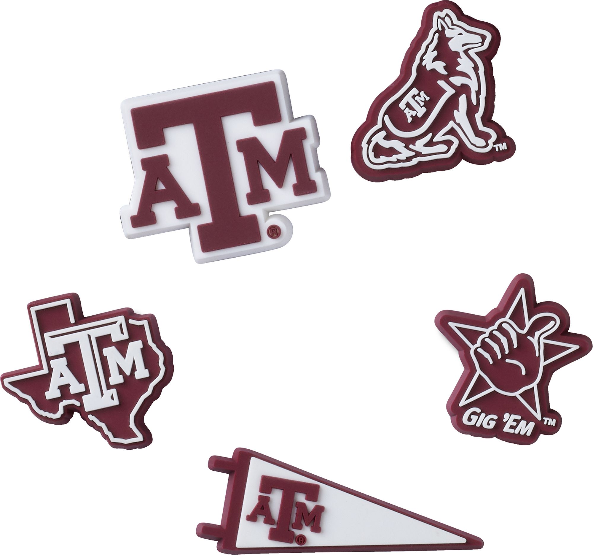 Crocs Jibbitz Texas A&M - 5 Pack product image