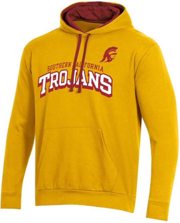 Champion Men s USC Trojans Gold Pullover Hoodie Dick s Sporting