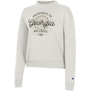 sorry, Champion Women's Georgia Bulldogs Pebblestone Triumph Crew Pullover Sweatshirt is currently out of stock